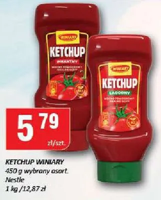 Ketchup Winiary promocja w Chorten