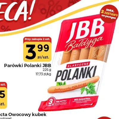 Parówki Polanki JBB promocja w Społem Częstochowa