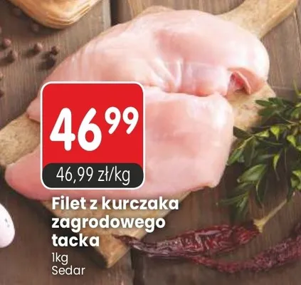 Filet z kurczaka zagrodowego tacka promocja w Market Point