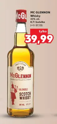 Whisky Mc Glennon promocja w Kaufland