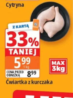Ćwiartka z kurczaka promocja w Leclerc