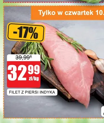 Filet z piersi indyka promocja w Bingo