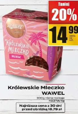 Królewskie Mleczko Wawel promocja w Supeco