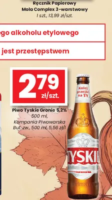 Piwo Tyskie Gronie 5,2% promocja w emma MARKET