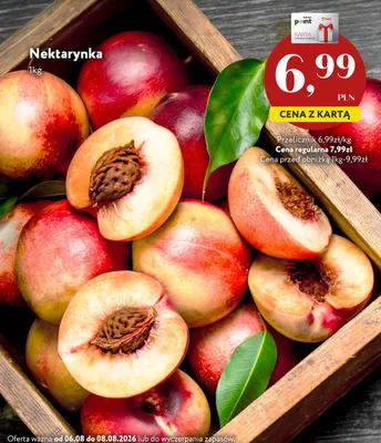 Nektarynka promocja w Market Point