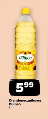 Olej słonecznikowy Ollineo promocja w Netto