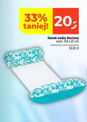 Hamak wodny Bestway promocja w Dealz