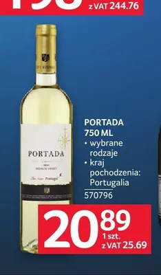 Wino Portada promocja w Selgros
