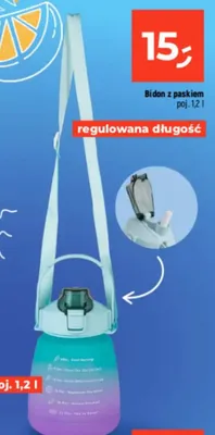 Bidon z paskiem promocja w Dealz