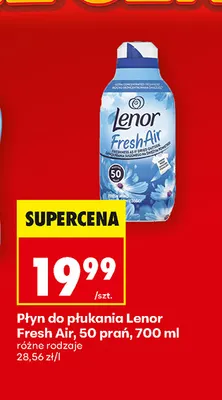 Płyn do płukania Lenor Fresh Air 50 prań promocja w Biedronka