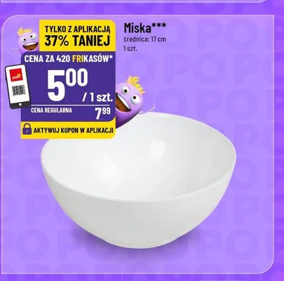 Miska 17cm promocja w POLOmarket