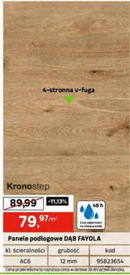 Panele podłogowe dąb fayola promocja w Leroy Merlin