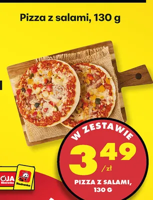 Pizza z salami promocja w Biedronka
