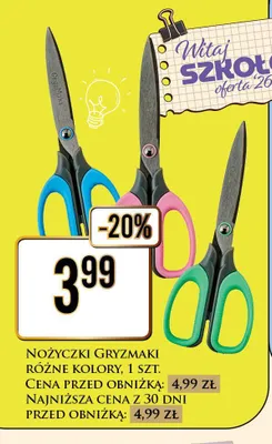 Nożyczki GryzMaki promocja w Dino