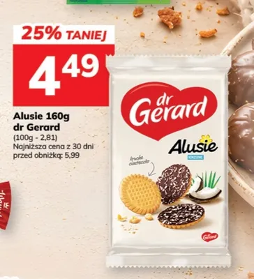Ciastka Alusie dr Gerard promocja w Hitpol