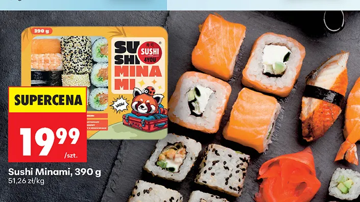 Sushi Minami Sushi 4You promocja w Biedronka