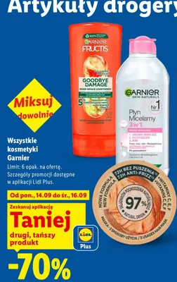 Kosmetyki Garnier promocja w Lidl