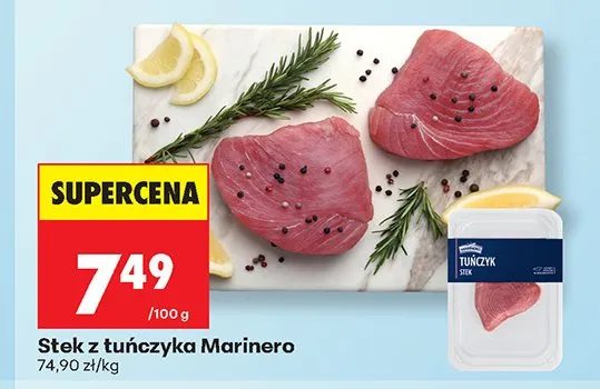 Stek z tuńczyka Marinero promocja w Biedronka