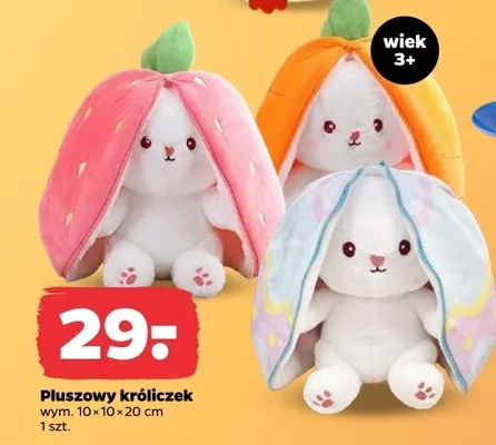 Pluszowy króliczek promocja w Netto