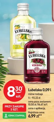 Likier Lubelska Wiśniówka promocja w Żabka