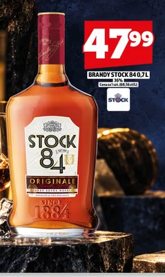 Brandy Stock 84 36% promocja w TOPAZ
