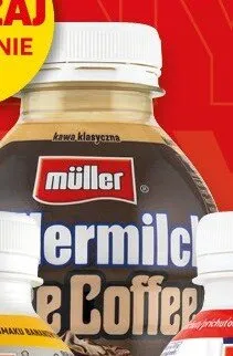 Napój mleczny Müller Müllermilch Ice Coffee promocja w Kaufland