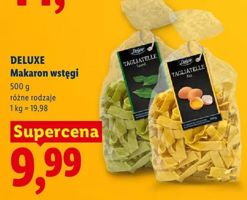 Makaron wstęgi promocja w Lidl