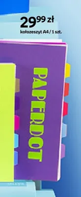 Kołozeszyt A4 Paperdot promocja w Empik