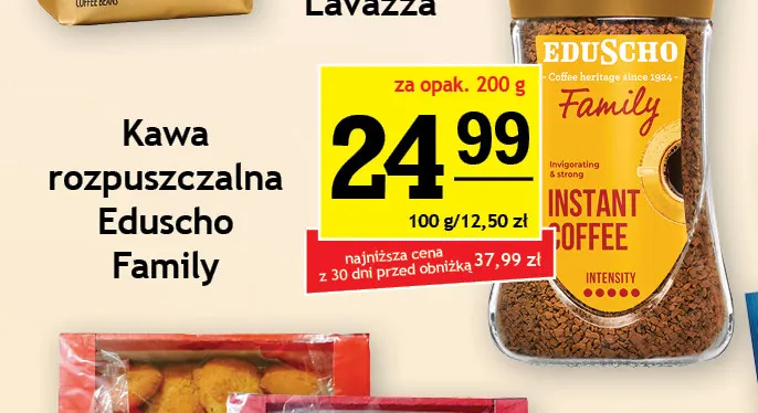Kawa rozpuszczalna Eduscho Family promocja w Gram Market