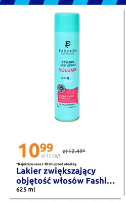 Lakier zwiększający objętość włosów Fashion Professional promocja w Action