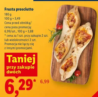 Frusta prosciutto promocja w Lidl