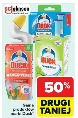 Gama produktów marki Duck promocja w Carrefour