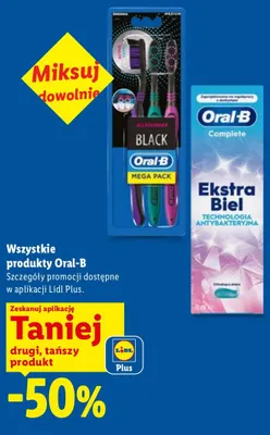 Produkty Oral-B promocja w Lidl