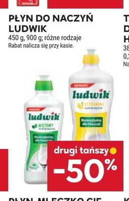 Płyn do naczyń Ludwik cytrynowy promocja w Stokrotka