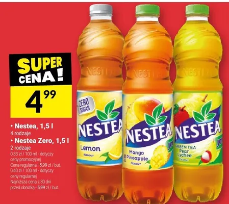 Herbata Nestea, Nestea Zero promocja w Twój Market