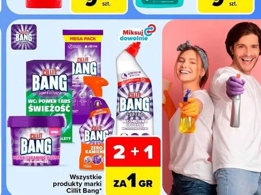 Produkty marki Cillit Bang promocja w Carrefour Market