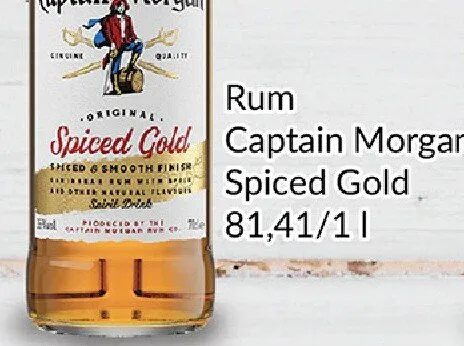 Rum Captain Morgan Spiced Gold promocja w Prim Market