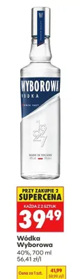 Wódka Wyborowa promocja w Biedronka