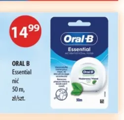 Nić dentystyczna Oral-B Essential promocja w Drogerie Laboo
