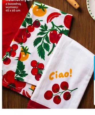 Ścierki kuchenne z bawełną wymiary: 45x65 cm 3-pak promocja w Pepco