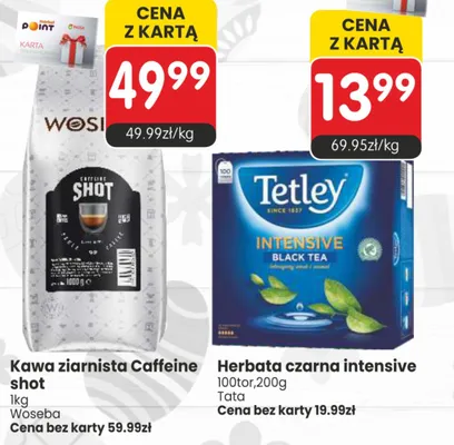 Kawa ziarnista Caffeine shot promocja w Market Point