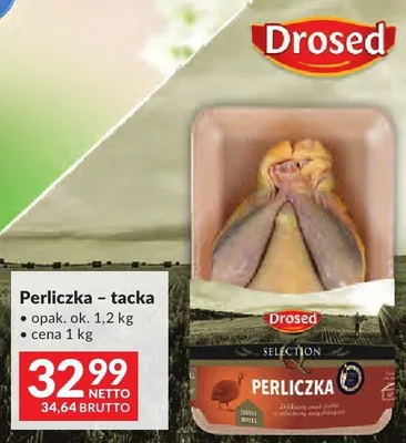 Perliczka tacka Drosed promocja w Makro