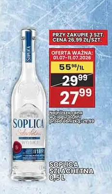 Wódka Soplica Szlachetna promocja w Wafelek