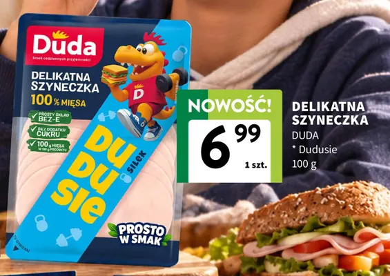 Delikatna szyneczka Duda Dudusie promocja w Intermarche