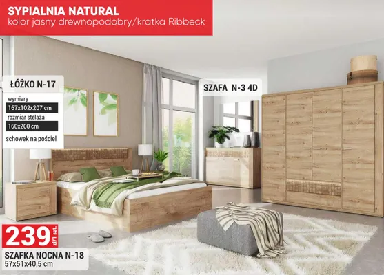 Szafka nocna N-18 promocja w Merkury Market