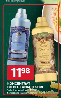 Koncentrat do płukania Tesori d'Oriente promocja w Stokrotka