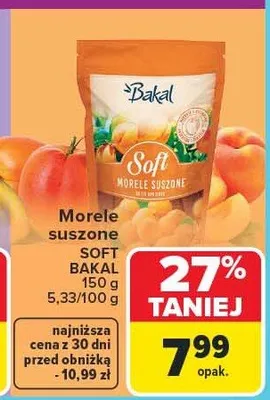 Morele suszone soft promocja w Carrefour