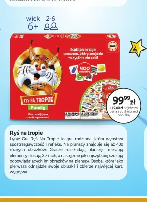 Gra Ryś na tropie Educa promocja w Empik