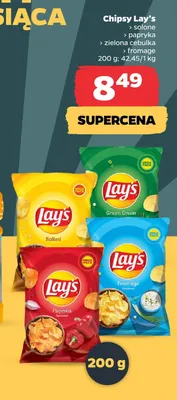 Chipsy Lay's papryka promocja w Netto
