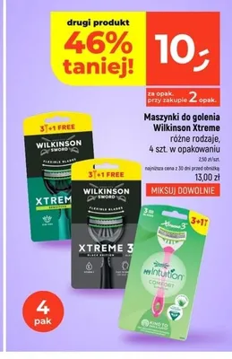 Maszynki do golenia Wilkinson Sword Xtreme 3 Sensitive promocja w Dealz